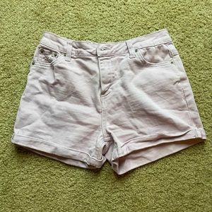Fashion Nova shorts in lavender purple